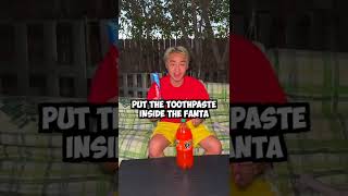 I Made This Fanta Change Color || #shorts #zhong #tiktok #nichlmao #youtubeshorts #fun #kat