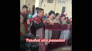 Pasahat ulos passamot, adat batak toba.