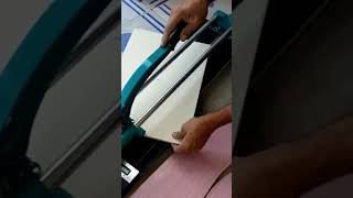 Round Tile Cutter Machine || टाइल्स को राउंड कटिंग करने का तरीका