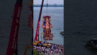 Bharat Ki Sabse Badi Ganpati Murti Ka Visarjan Live Hyderabad #indiatallestganpati2024hydrabad2024