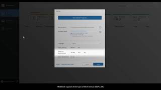 How to change the preferred mesh format when exporting a scan