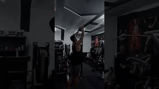 Calisthenics in a Public Gym After Triceps Workout-17 years old road to #aesthetic  #viral #fitness