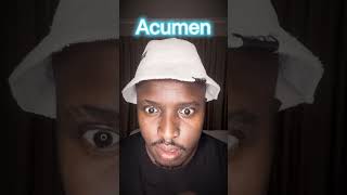 Acumen #Mr_Awesome #Acumen #Wordoftheday #Fyp