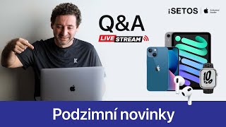 38. Webinář Q&A - APPLE novinky (otázky a odpovědi)