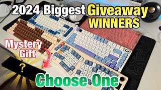 My Biggest 2024 Keyboard Giveaway Winners