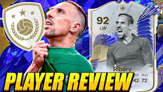 SCARFACE! ⭐️ 92 TOTY ICON RIBERY PLAYER REVIEW! TOTY ICON 92 RIBERY PLAYER REVIEW! TOTY RIBERY 92!