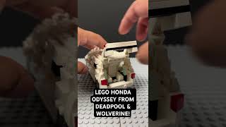 LEGO HONDA ODYSSEY FROM DEADPOOL & WOLVERINE! #shorts #deadpool #legos #wolverine #hondaodyssey