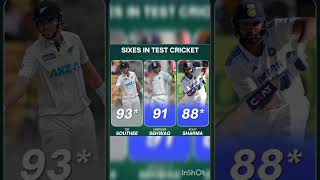 Sixes In Test Cricket #shorts #cricketshorts #testcricket #viralshort #sports