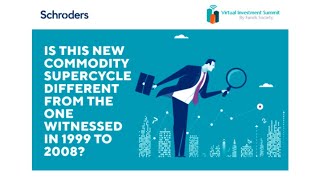 Is this new commodity supercycle different from the one witnessed in 1999 to 2008?