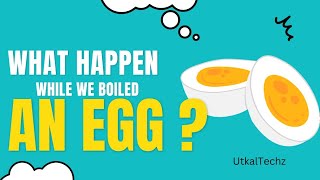 अंडा उबालने से क्या होता है ? What happens when you boil an egg ? 🥚🤔