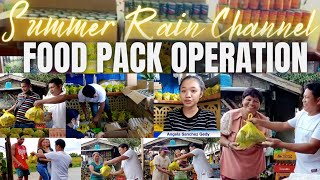 FOOD PACK OPERATION // SUMMER RAIN CHANNEL