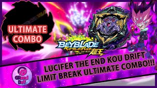 Lucifer The End Kou Drift|Ultimate Combo|Beyblade Burst Super King|Uncle Willson|Grand bey|战斗陀螺