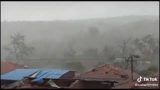 #Nature #cyclone. #Emotional video in #india konkan😭