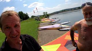 Stand-up-Paddling auf dem Aartalsee