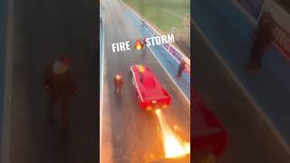 FireStorm testing afterburner Flames at Santa Pod Raceway #dragracing #jetcar #santapod