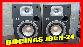 bocinas JBL N-24 (video de funcionamiento para su venta) #vendido