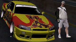 SHERE MOD SKYLINE R34 SRS HQ STANCE GTA SA ANDROID