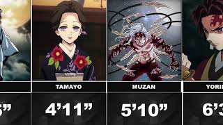 How Tall Are Your Favorite 'Demon Slayer' Characters?