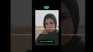 Persona app 😍 Best photo/video editor 😍 #glam #videoeditor #photoeditor