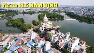 Nam Định City - Flycam 63 tỉnh thành #namđịnh #vietnamdiscovery #flycam