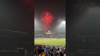 Fireworks show in India vs South Africa game at Eden Gardens! ✨#wc2023 #indvssa #edengardens #shorts