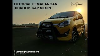 Tutorial Pemasangan Hidrolik Kap Mesin Toyota Agya TRD 2019