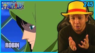 😭 ROBIN DON'T LEAVE... 😭 | One Piece - Episode 245 | Reaction