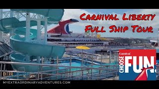 Carnival Liberty FULL Ship Tour ⚓