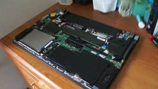 Lenovo T450 thinkpad Hard drive ~  SSD Replacement