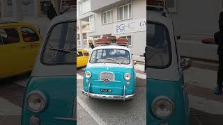 Citroën Axel e Fiat 600 Multipla.