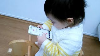 Cute Baby Erva talk from android phone 2019 / Funny World