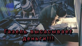 Газель высасывает деньги.