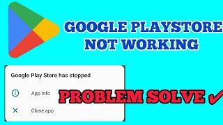 HOW TO FIX GOOGLE PLAYSTORE NOT WORKING || GOOGLE PLAYSTORE PROBLEM SOLVE