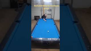 backyard Billiards four ball split #billiards #snooker #viral