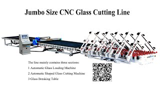 GS-CNC-6133 Jumbo Glass CNC Cutting Line