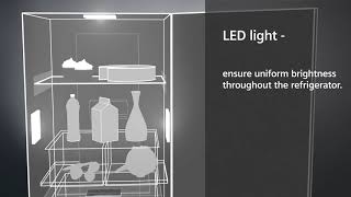 Siemens Refrigeration with LED Light