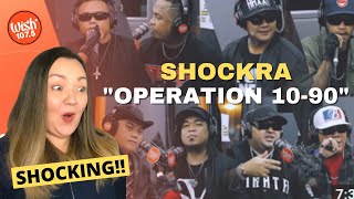 *INTENSE!* - SHOCKRA "OPERATION 10-90" LIVE on Wish 107.5 Bus | REACTION VIDEO