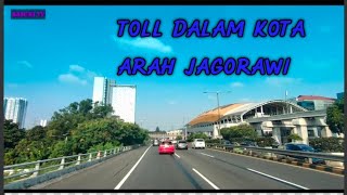 Toll Dalam Kota arak ke Jagorawi - Hari minggu Lancar Dong ..