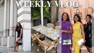 WEEKLY VLOG | nyc apartment tour, influencer events, grocery haul & more!  | Octavia B