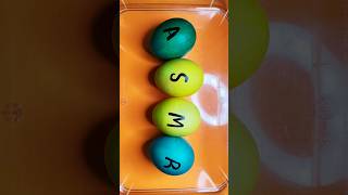 🟢ASMR🟡 Most satisfying egg surprise ASMR #asmr #shorts #mostsatisfying #eggsurprise #viralshort