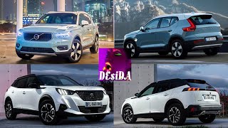 2021 Volvo XC40  vs 2021 Peugeot 2008 (technical comparison) #VolvoXC40 #Peugeot2008