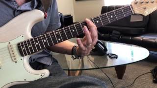 Jamey Arent - Transition Blues Lick Over A7 to D7 Playing Bb Melodic Minor