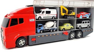 13 Types Cars Tomica ☆ Open Tomica and place it on Okataduke convoy!