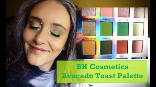 BH Cosmetics Avocado Toast | Everyday Eyeshadow Look (Green) | Tutorial | Miss Jay M