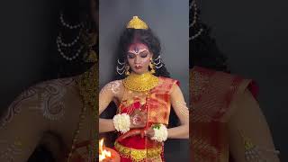 uk international beauty school students work   vaibhavdesign01 😍#viralvideos #viral #durgapuja #art