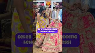 Celeb inspired designer lehengas! With prices! Bridal lehengas Surat | JMS studio