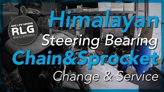 Royal Enfield Himalayan Sprocket & Steering Change