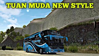 MOD BUSSID TERBARU !! MOD JB3 HINO RM 280 Livery Tuan Muda New Style Update Terbaru