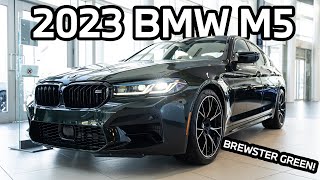 2023 BMW M5 Competition Individual Brewster Green Review