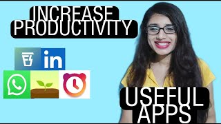 Apps to increase PRODUCTIVITY